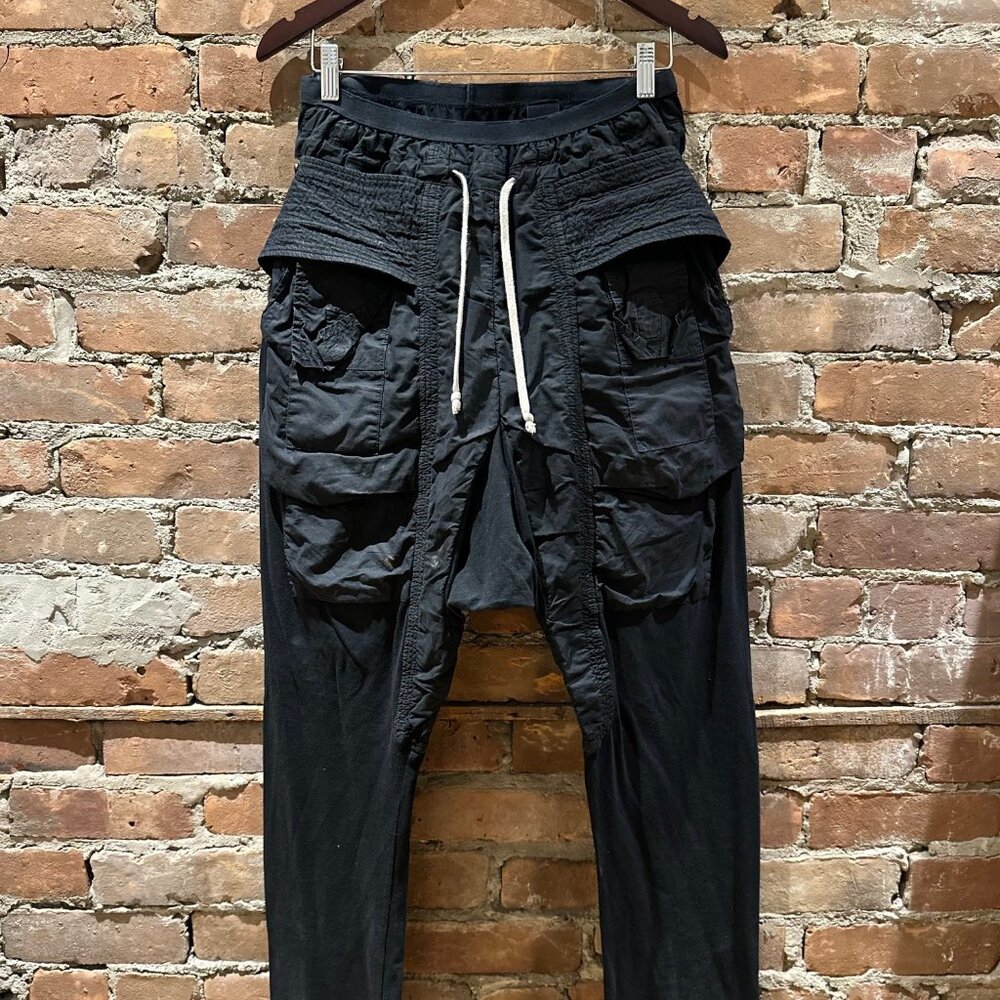Rick Owens DRKSHDW Drop-Crotch Creatch Cargo lightweight Pants (S/S 2009)